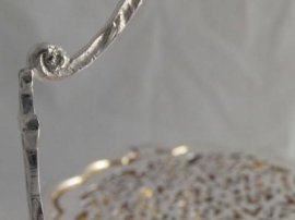 00445 Pair-2-Victorian-Silver-Shell-Shaped-Biscuit-Sweet-Container-9